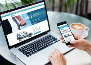 Criação de site para produtos hospitalares