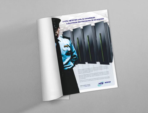 Anúncio em revista – Netstor