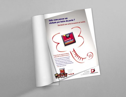 Publicidade em revista – SanDisk