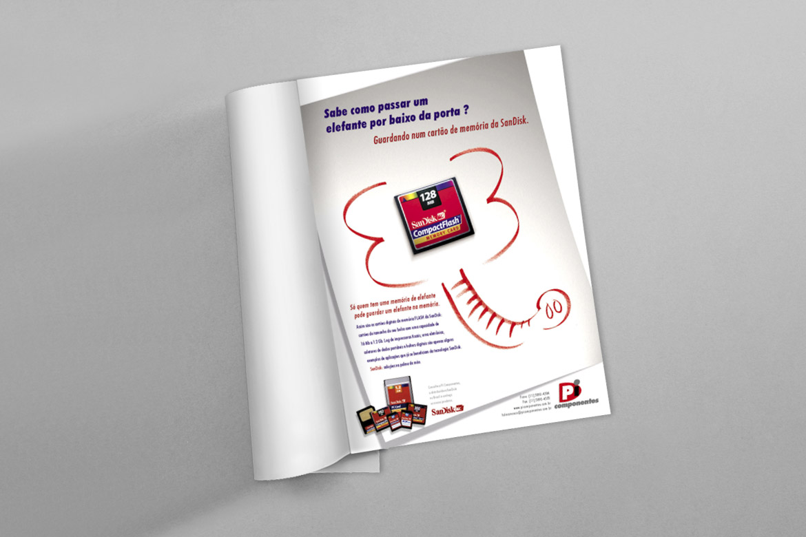 publicidade em revista