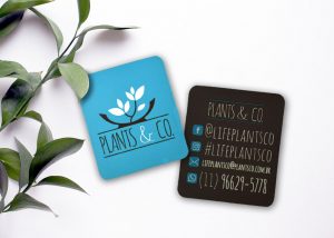 Criação de logotipo para empresa de plantas