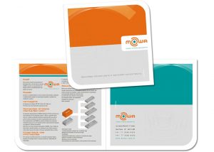 Folder para empresa de tecnologia