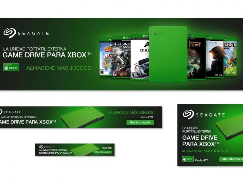 Criação de web banner digital – Seagate