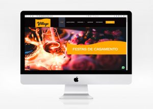 Criação de site para Salão de Festa