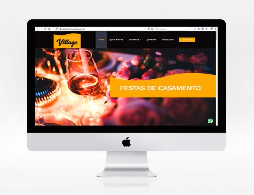 Criação de site para Salão de Festa