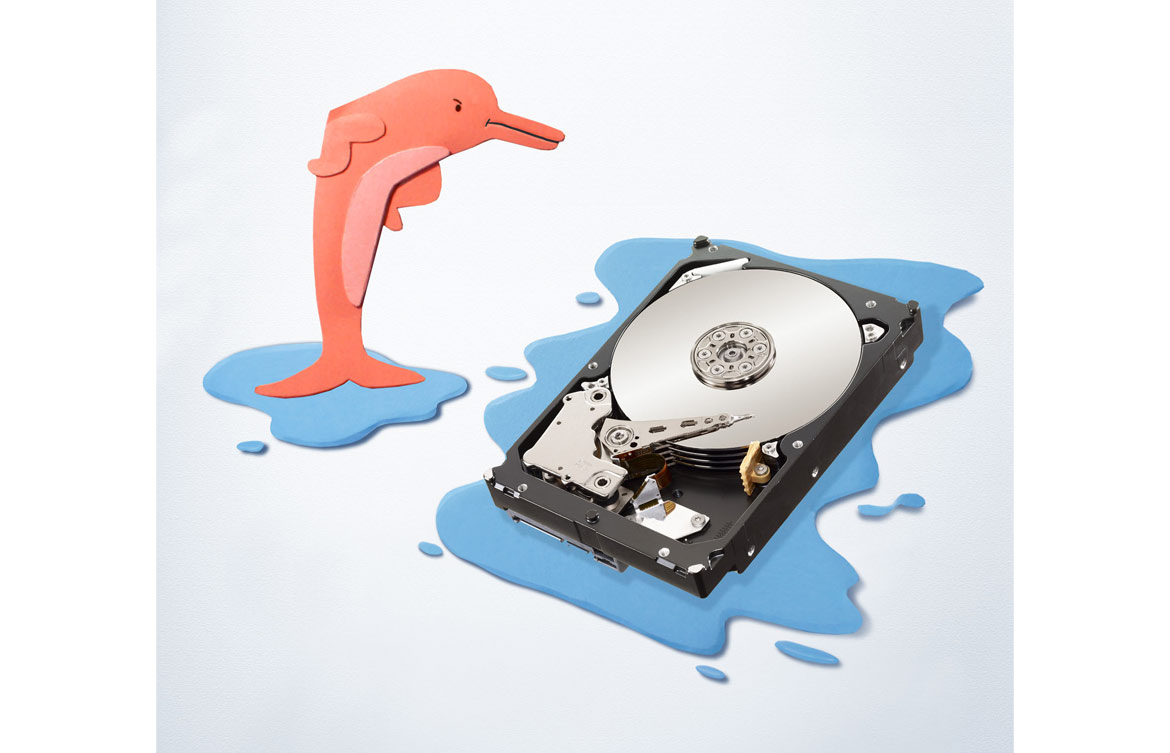 Ilustração com recorte de papel