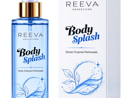 Criação de frasco – Reeva Body Splash